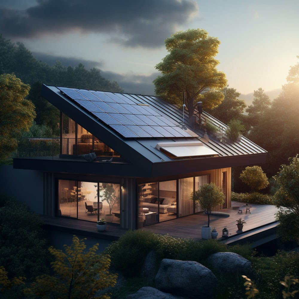 Solar panels UK home
